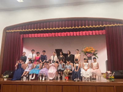 ピアノ教室発表会　ベルピアノ教室